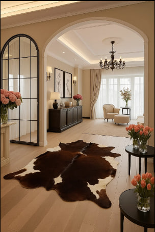 پوست گاو دباغی شده