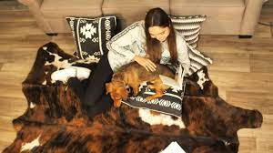 فرش پوست گاو