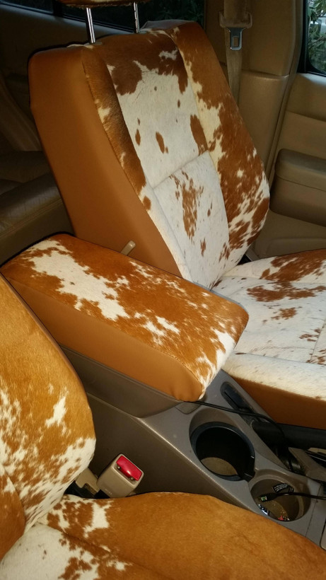 پوست گاو دباغی شده برای صندلی ماشین