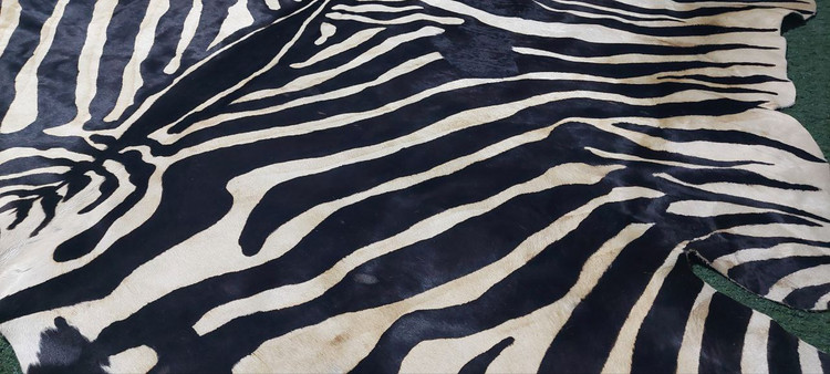 پرینت گورخر روی پوست گاو