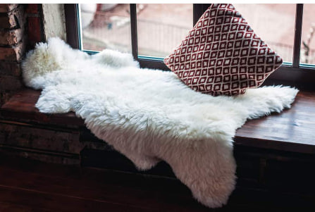 پوست گوسفندی دباغی شده