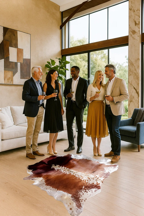 پوست گاو دباغی شده