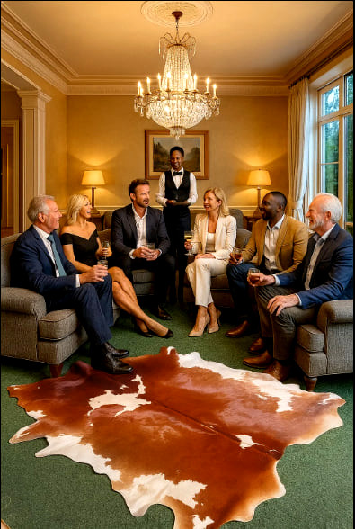 پوست گاو دباغی شده