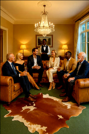 پوست گاو دباغی شده