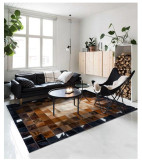 patchwork cowhide