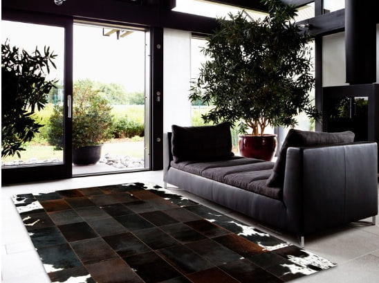 فرش پوست گاو