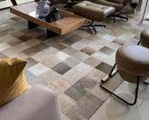 فرش پوست گاو