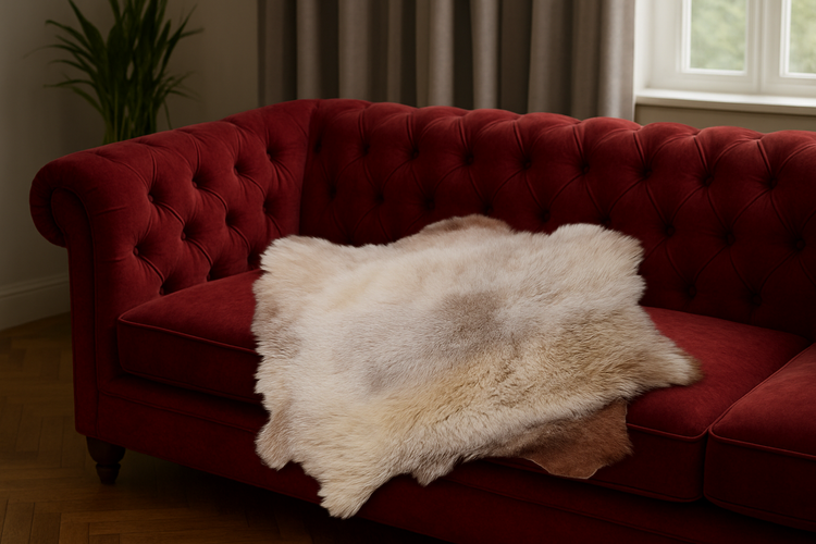 پوست گوسفند دباغی شده