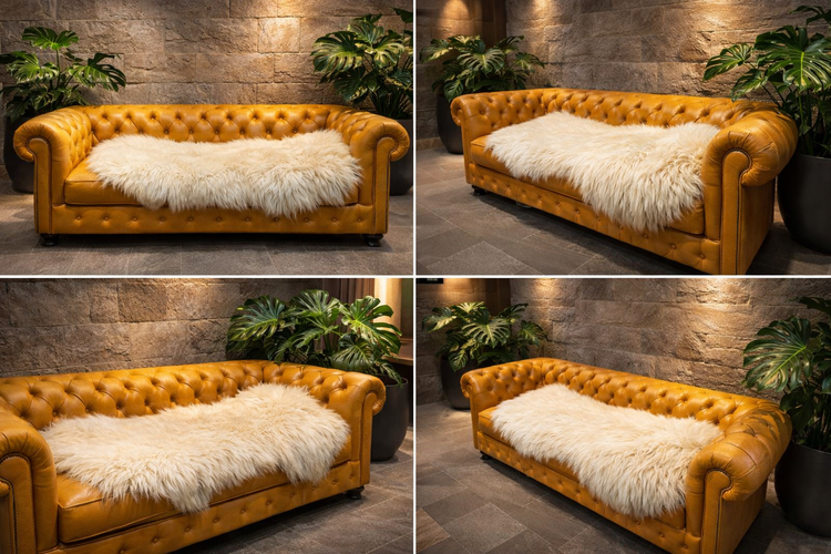 پوست گوسفند دباغی شده