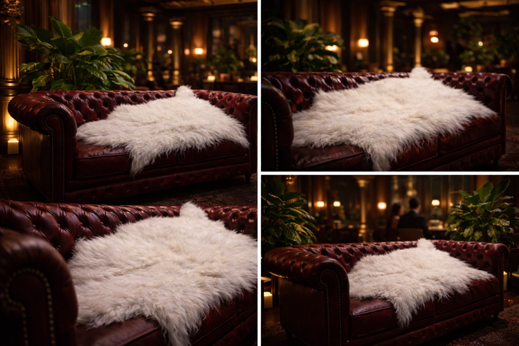 پوست گوسفند دباغی شده