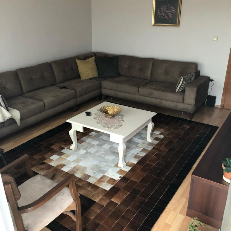 فرش پوست گاو