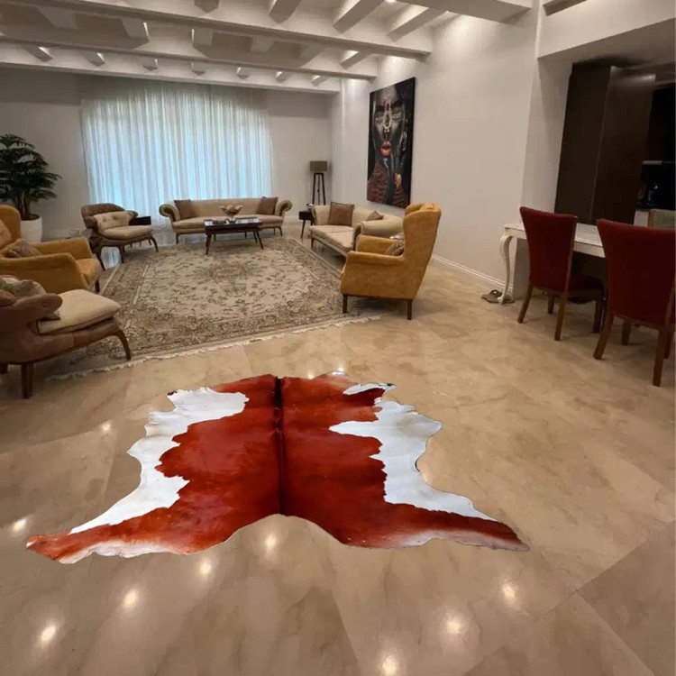 فرش پوست گاو